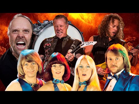ABBA & Metallica - Money, Money, Money - AI cover.