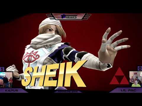 FREAKS 26 Singles Winners: Kapus (Sheik) vs Lil Pac (Little Mac)
