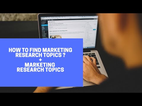 How To Find Marketing Research Topics l How To Find Research Topics l Marketing Research Topics