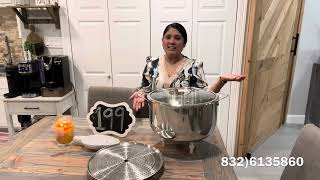 Princess House Olla De 15 qt Solo Por $199 ERIKA ULLOA 832)6135860