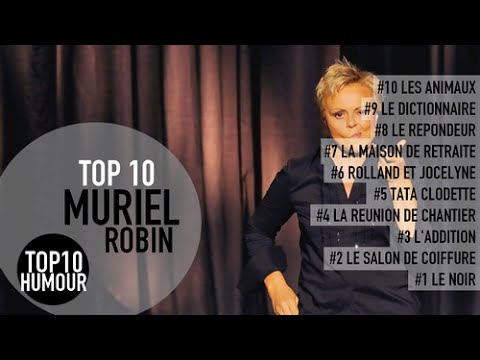 TOP10 HUMOUR : MURIEL ROBIN (les meilleurs sketchs)