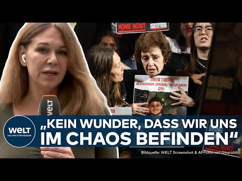 Video Thumbnail: KRIEG IN NAHOST: Geisel-Angehörige bieten sich Wortgefecht mit Netanjahu – Verzweiflung wächst