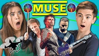 Teens React To Muse (Rock Band - Starlight, Uprising, Algorithm)