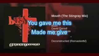 Bush - Mouth (The Stingray Mix) Karaoke