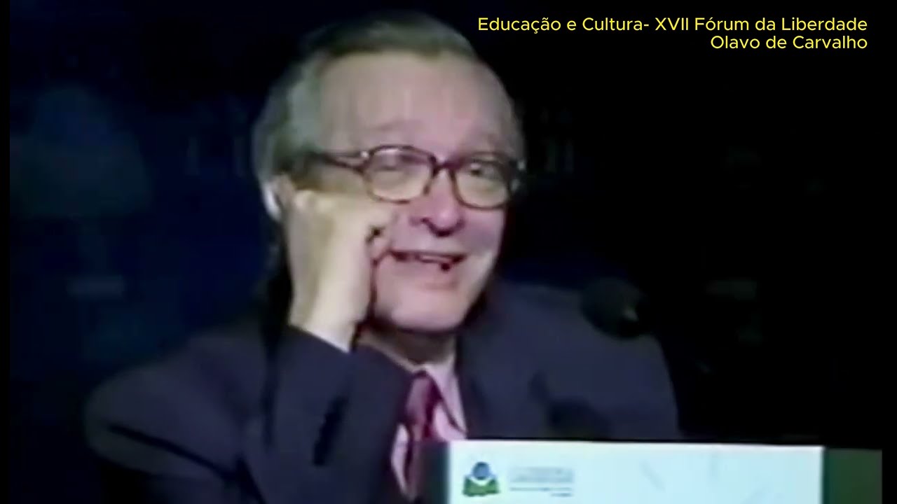 Brasil onde a ignorância é fonte de autoridade intelectual ✅ Olavo de Carvalho