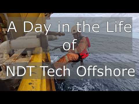 Rope Access, Eddy Current Inspection Offshore