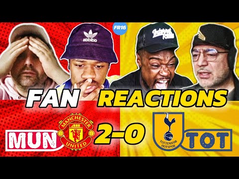 SPURS FANS FURIOUS 🤬 REACTION TO MAN UNITED 2-0 SPURS | PREMIER LEAGUE FAN REACTION