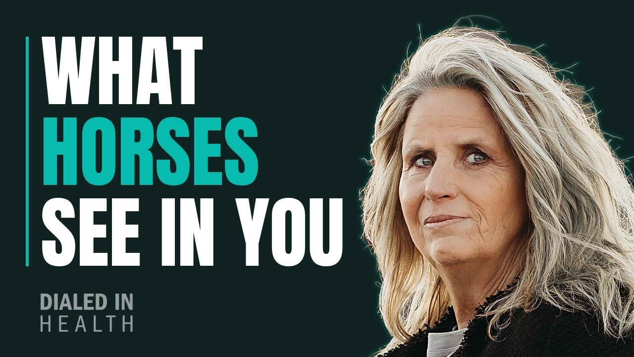 Dr. Kimberly Ammerman, PharmD, of Healing Hearts with Horses, on healing with horses, Dialed In Health Episode 41