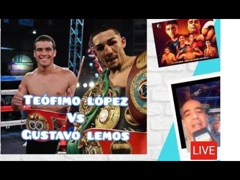 Teófimo López vs Gustavo Lemos. Parte del Directo en BoxeoMaravilla