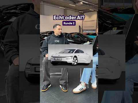 Kann Omid echte Autos von KI-Autos unterscheiden? #omid #ai #auto #cartok #autokauf
