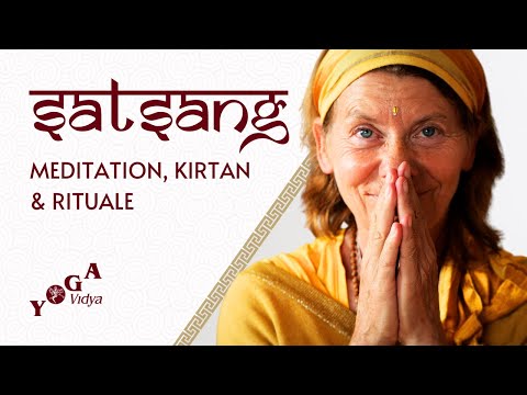 Pujasatsang "Guru Puja" mit Vani Devi   - Yoga Vidya Live, 10.04.2025, 20:00 Uhr