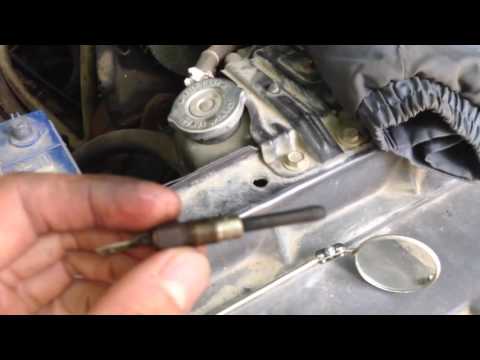 CUCV 6.2 Detroit broken glow plug removal extraction