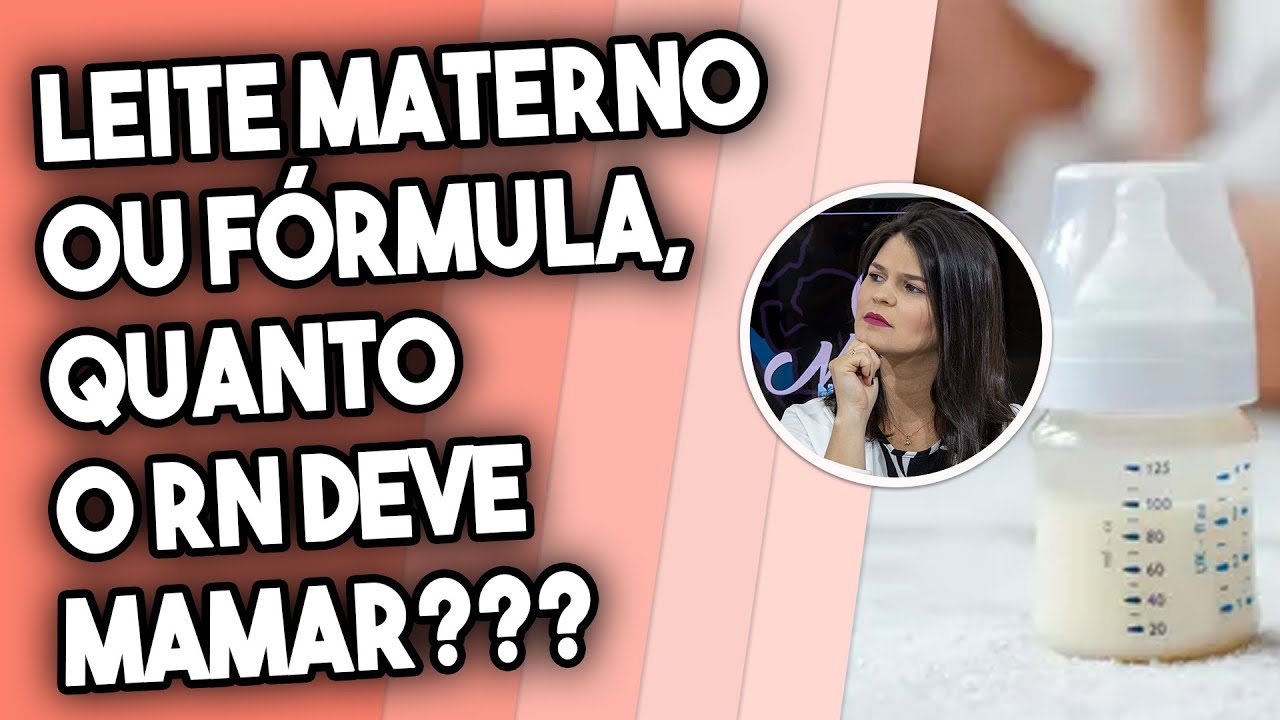 QUANTOS ML DE LEITE UM BEBÊ RECEM NASCIDO MAMA
