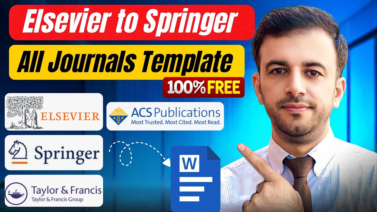 How to Use Research Paper Templates (Elsevier, Springer, MDPI, IEEE) | Fast & Professional Writing