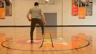 Ladder Drill – Icky Shuffle with Stick