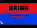 Updated Logo Evolution Orion Pictures 1978 Present Ep 511