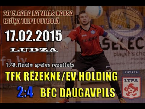 17.02.2015. TFK RĒZEKNE/EV HOLDING 2:4 BFC DAUGAVPILS
