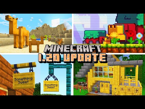 Minecraft 1.20 Update News: The NEW update!  ALL info!