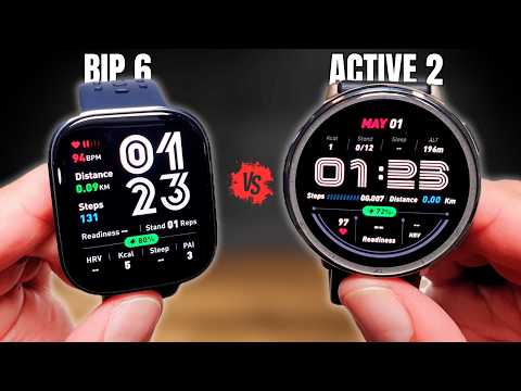 Amazfit Active 2 vs Amazfit Bip 6! Which One Should You Get!!!