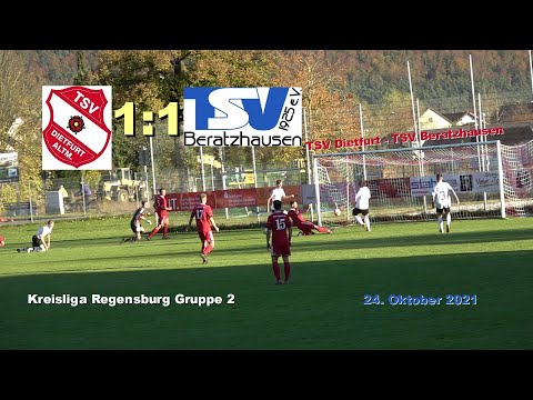 TSV Dietfurt - TSV Beratzhausen 1:1 - Kreisliga Regensburg Gruppe 2