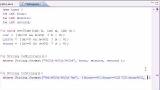 Java Programming Tutorial - 37 - Display Regular time