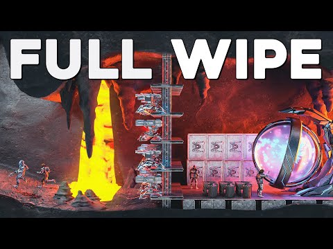 How a 20,000 Hour Tribe Survived 1000 Days in Lava Cave! - A Full ARK Wipe Story