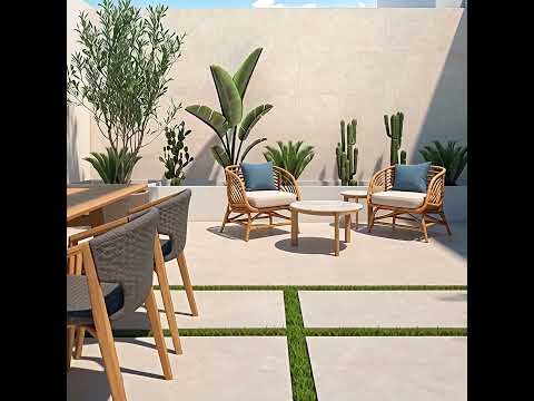 Dalle extérieur Rio 2.0 beige R11 60x60 cm