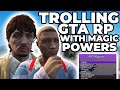 Trolling GTA RP With Wizard Powers With Gamingkulture