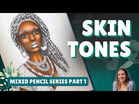 COLORED PENCIL TUTORIAL || Mixing Pencil Brands for Skin (Christine Karron’s Wondrous Folk) (Part 1)