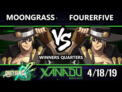 F@X 298 GGXRD2 - Moongrass (Johnny) Vs. fourerfive (Johnny) - Guilty Gear XRD Rev 2 Winners Quarters