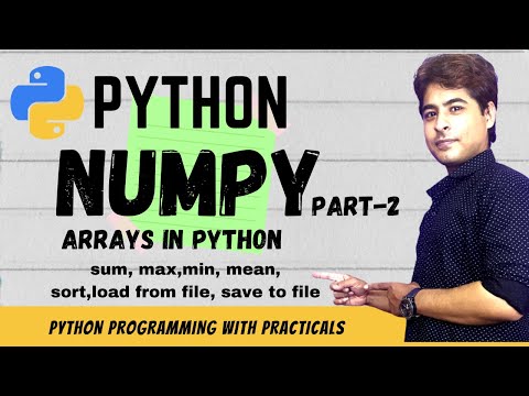 Numpy In Python Part 2
