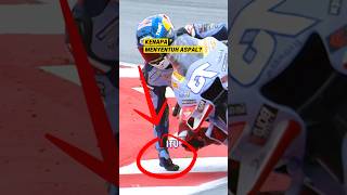 Download lagu ALASAN PEMBALAP Menyentuh ASPAL ketika Cepat!! #motogp #mandalika mp3