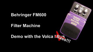 Video thumbnail for [DEMO] Behringer FM600 & Volca Bass by Philip+