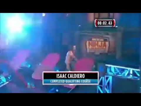 Issac Caldiero at the Kansas City Finals - American Ninja Warrior 2015