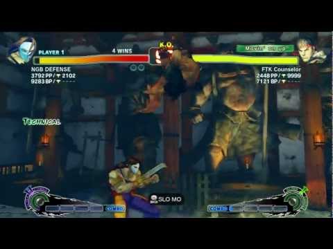 SSF4 AE 2012 - NGB DEFENSE (Vega) Vs FTK Counselor (Ryu) - Casuals