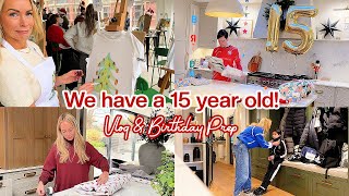 Weekend Vlog | Fraser Turns 15! 🎉 London Event, Cleaning & Birthday Prep | Emily Norris