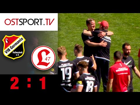 Spätes Traumtor bringt Petersen-Elf den Sieg: Halberstadt - Lichtenberg 2:1 | Regionalliga Nordost