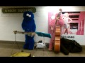 Cookie Monster And Pink Ape The XYLOPHOLKS