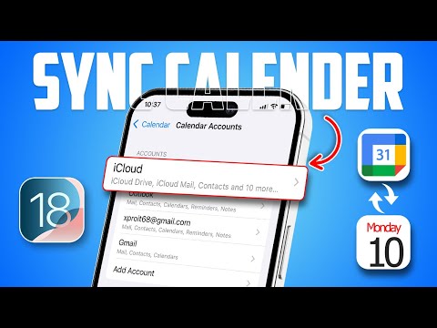 How to Sync Google Calendar to iPhone Calendar | Backup Calendar on iPhone