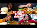 Mukbangers Trying The Famous Nigerian/African Dish FUFU🙀🤤♥️