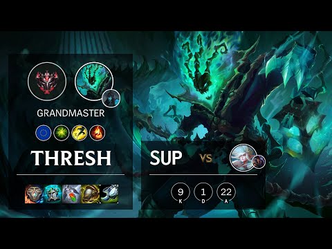 Thresh Support vs Janna - EUW Grandmaster Patch 10.21