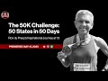The 50K Challenge 50 States Win 50 Days Ron Du Preez Inspirational Journey At 73
