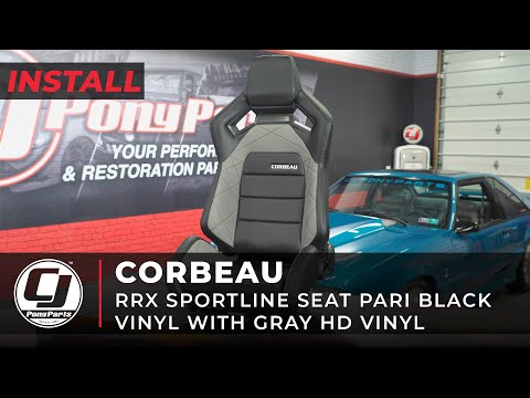 Mustang Install | Corbeau RRX Sportline Bucket Seats In 3 Colors