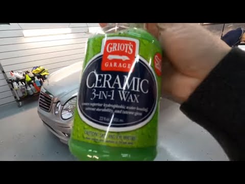 Griot's Garage 3 In 1 Ceramic Wax!! My Experience With It As We Put It On The TEST PANEL!!