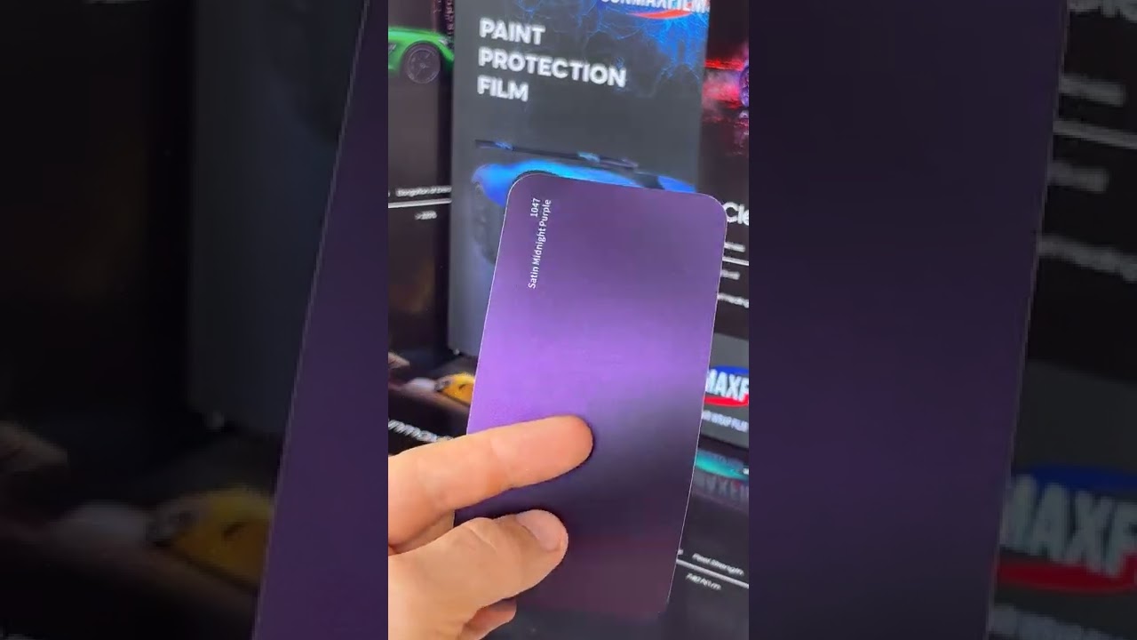 SUNMAXFILMS COLORS 1047 Satin Midnight Purple