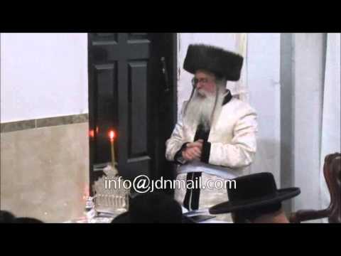 Chanukah 5775 With Nadvorna Yerushalayim Rebbe