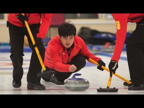 CURLING:World Men's Chp 2013 - Draw 2 CHN-CZE