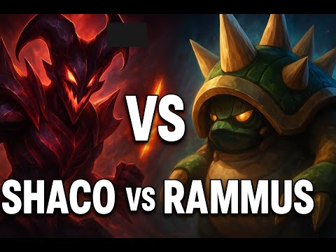 Shaco vs Rammus (Full Gameplay) *Patch 25.12*