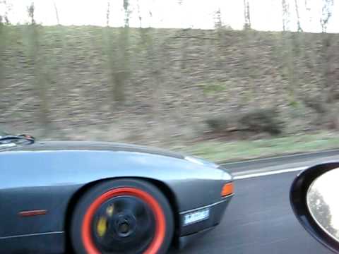 porsche 928 gt straight pipes 1