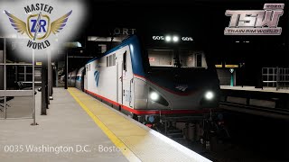 0035 Washington D.C. - Boston - Northeast Corridor New York - ACS-64 - Train Sim World 2020